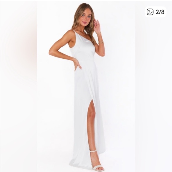 Show me your Mumu Shannon One Shoulder Dress  - NWT - Picture 2 of 8